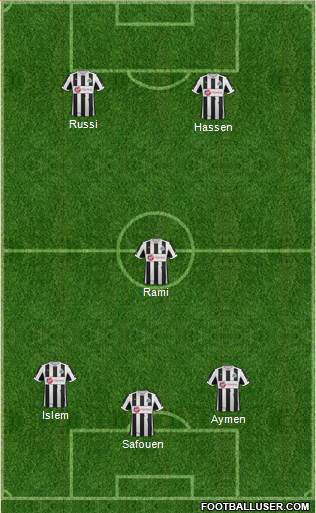 Newcastle United Formation 2013
