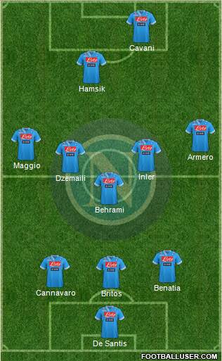 Napoli Formation 2013
