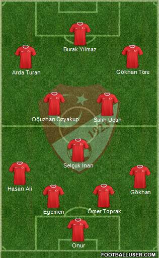 Turkey Formation 2013