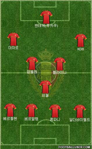 Belgium Formation 2013