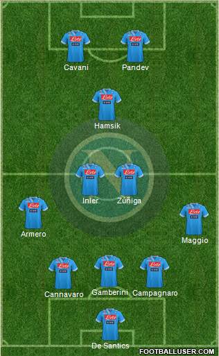 Napoli Formation 2013