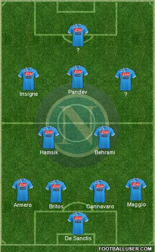 Napoli Formation 2013