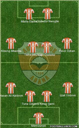 Adanaspor A.S. Formation 2013
