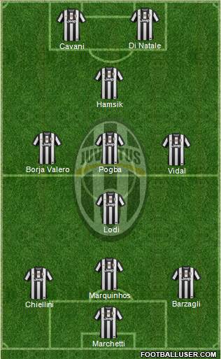 Juventus Formation 2013