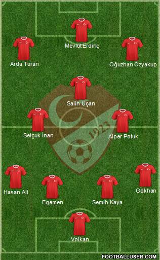 Turkey Formation 2013