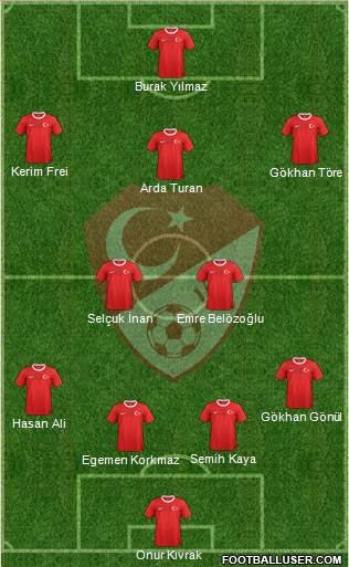 Turkey Formation 2013