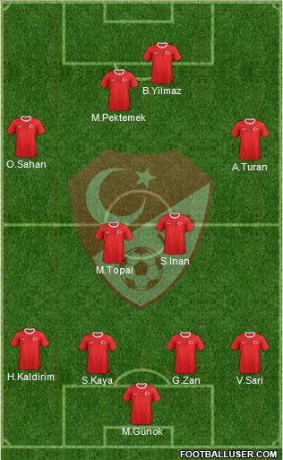 Turkey Formation 2013