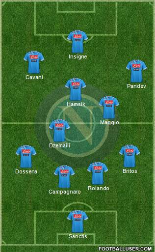 Napoli Formation 2013