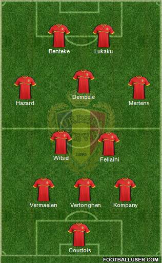 Belgium Formation 2013