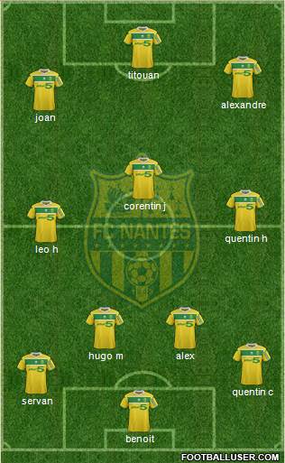 FC Nantes Formation 2013