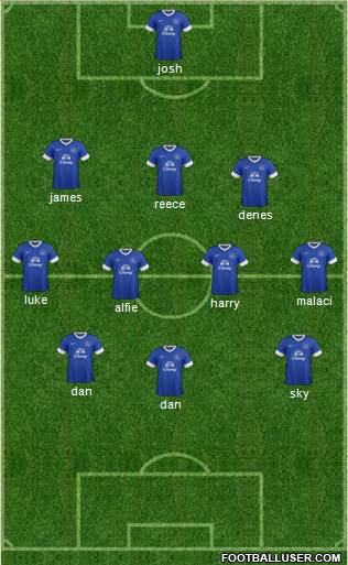 Everton Formation 2013