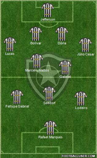 Botafogo FR Formation 2013