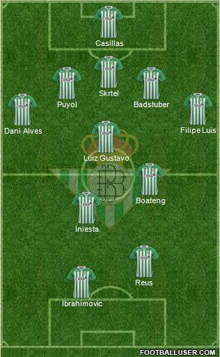 Real Betis B., S.A.D. Formation 2013