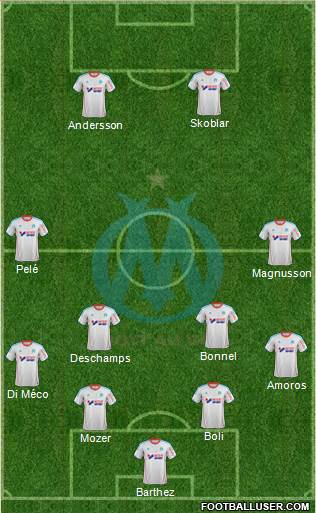 Olympique de Marseille Formation 2013