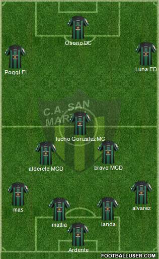 San Martín de San Juan Formation 2013