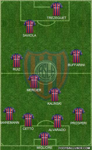 San Lorenzo de Almagro Formation 2013