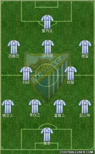 Málaga C.F., S.A.D. Formation 2013