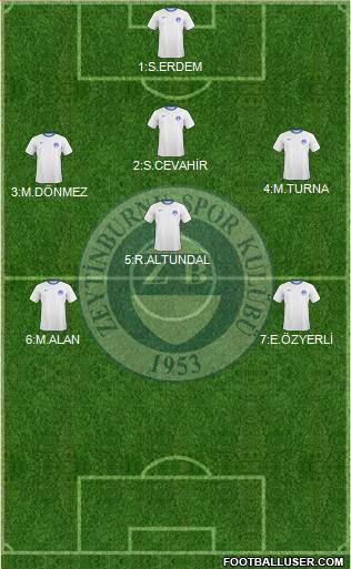 Zeytinburnuspor Formation 2013