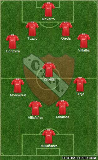 Independiente Formation 2013