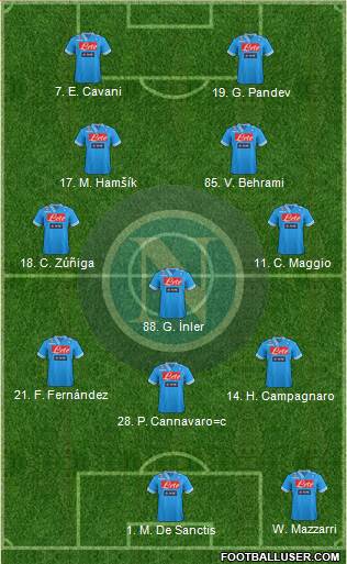 Napoli Formation 2013