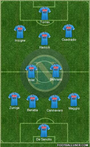 Napoli Formation 2013