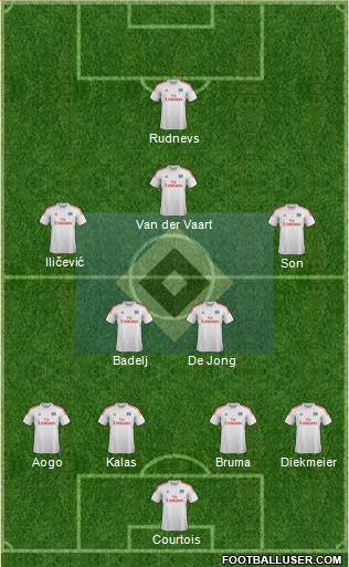 Hamburger SV Formation 2013