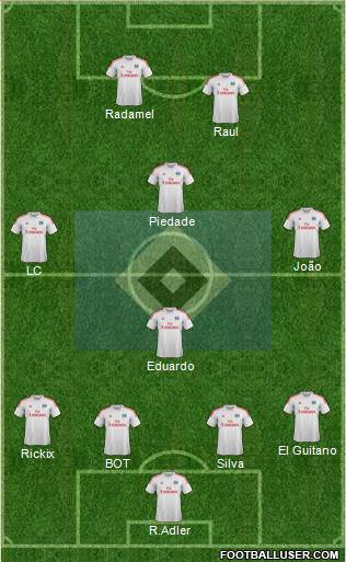 Hamburger SV Formation 2013