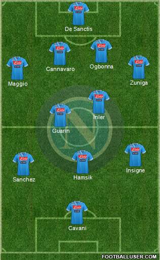 Napoli Formation 2013
