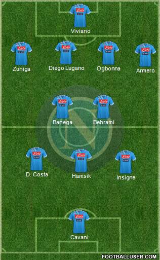 Napoli Formation 2013