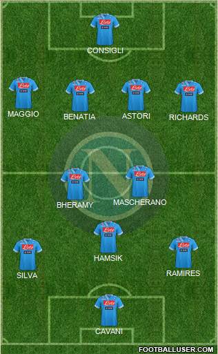 Napoli Formation 2013