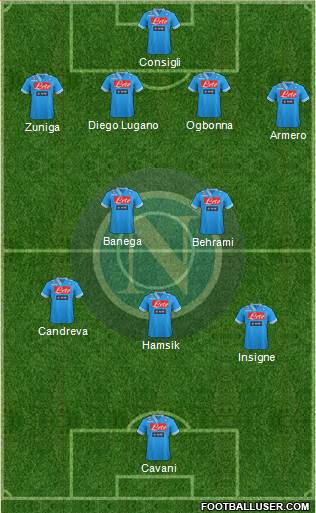 Napoli Formation 2013