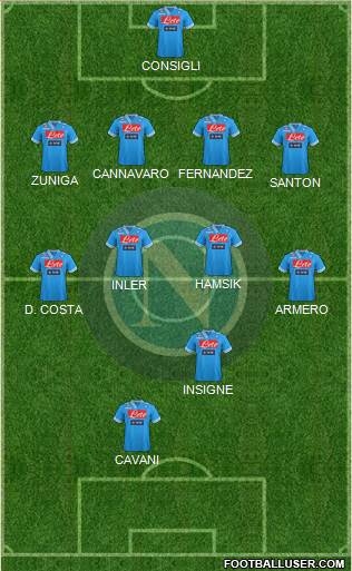 Napoli Formation 2013