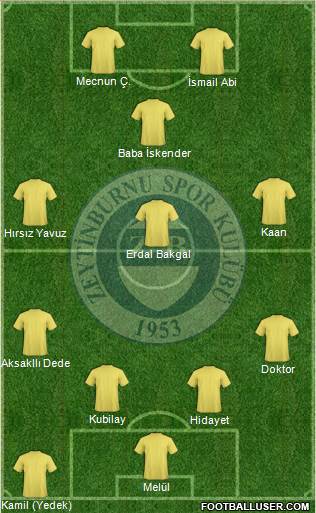 Zeytinburnuspor Formation 2013