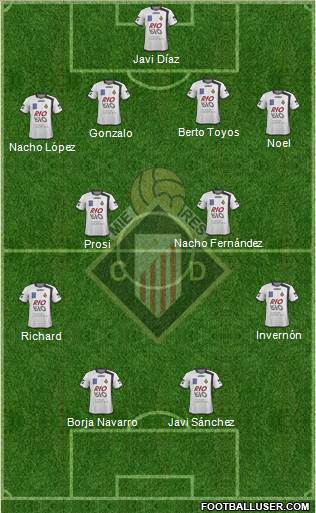 Caudal Deportivo Formation 2013