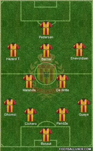 Yellow Red KV Mechelen Formation 2013