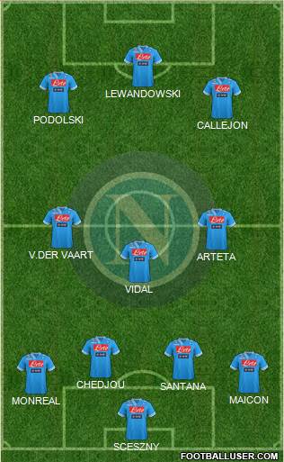 Napoli Formation 2013