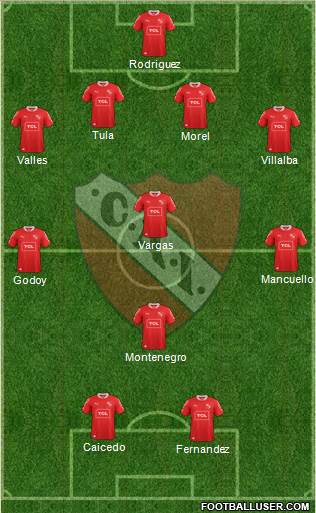 Independiente Formation 2013