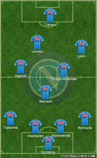 Napoli Formation 2013