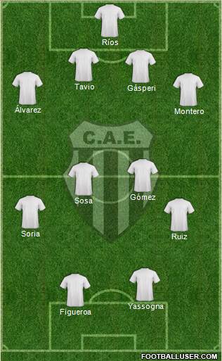 Estudiantes de Buenos Aires Formation 2013