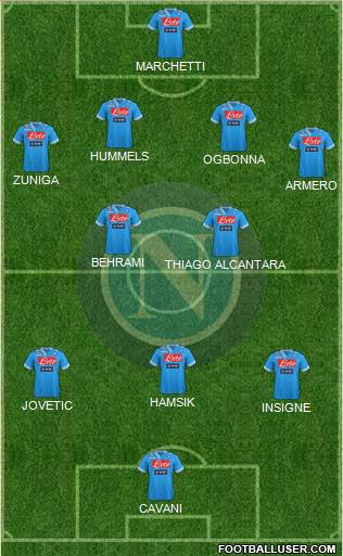 Napoli Formation 2013