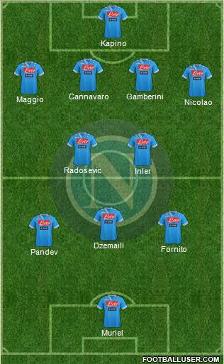 Napoli Formation 2013