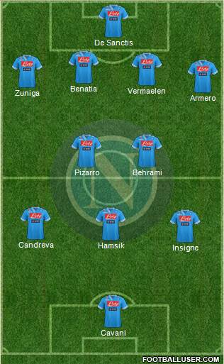 Napoli Formation 2013