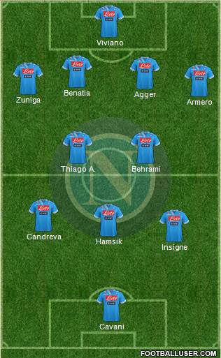 Napoli Formation 2013