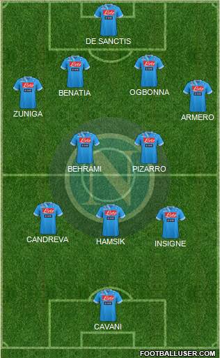 Napoli Formation 2013