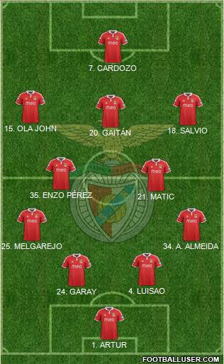 Sport Lisboa e Benfica - SAD Formation 2013