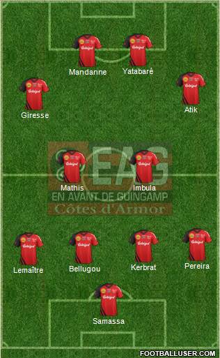 En Avant de Guingamp Formation 2013