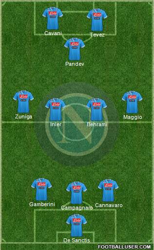 Napoli Formation 2013