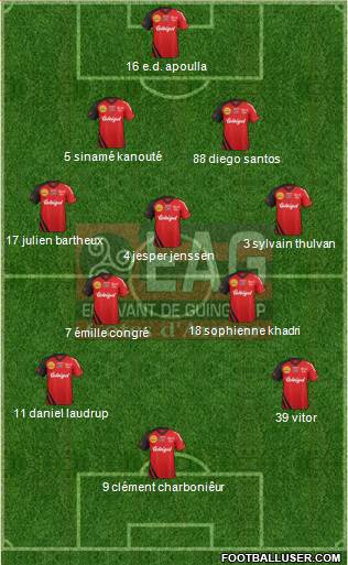 En Avant de Guingamp Formation 2013