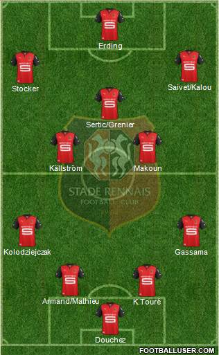 Stade Rennais Football Club Formation 2013