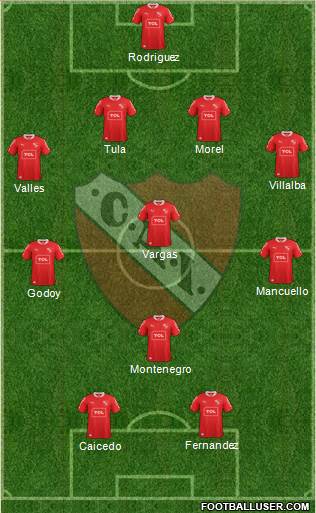 Independiente Formation 2013